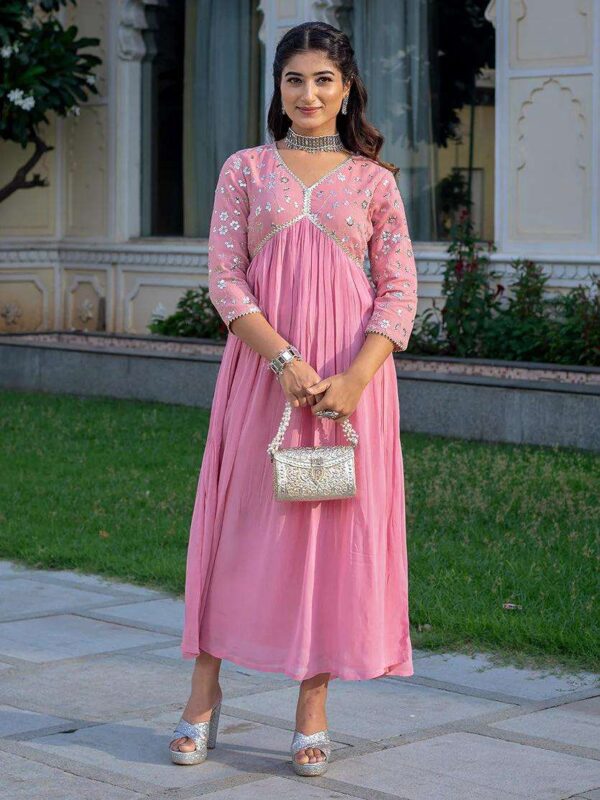 Cotton Printed Kurta with Coordinated Palazzo and Dupatta for Women(XL) - Image 8